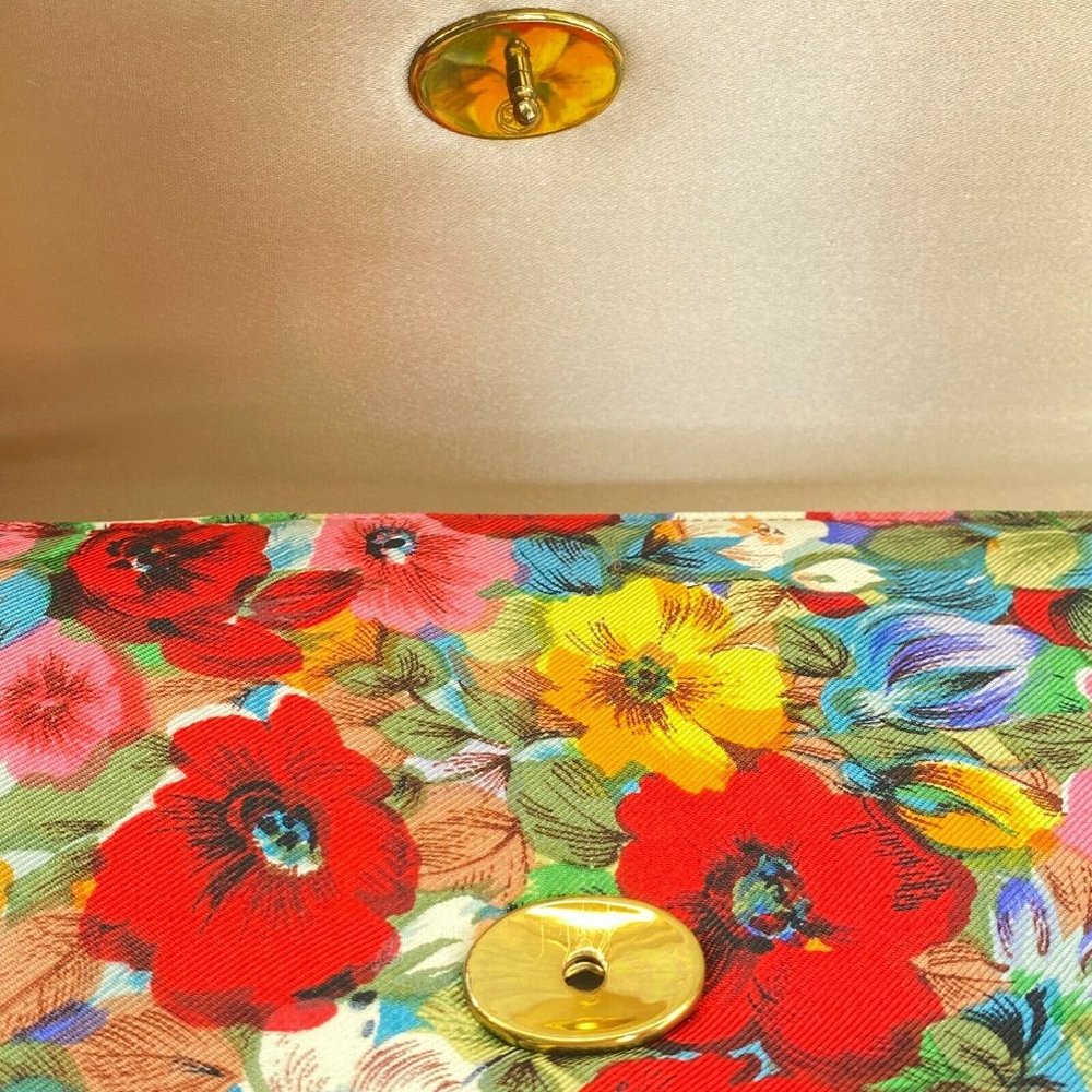 Saks Fifth Avenue by Coblentz Vintage Silk Clutch - Picture 4 of 10